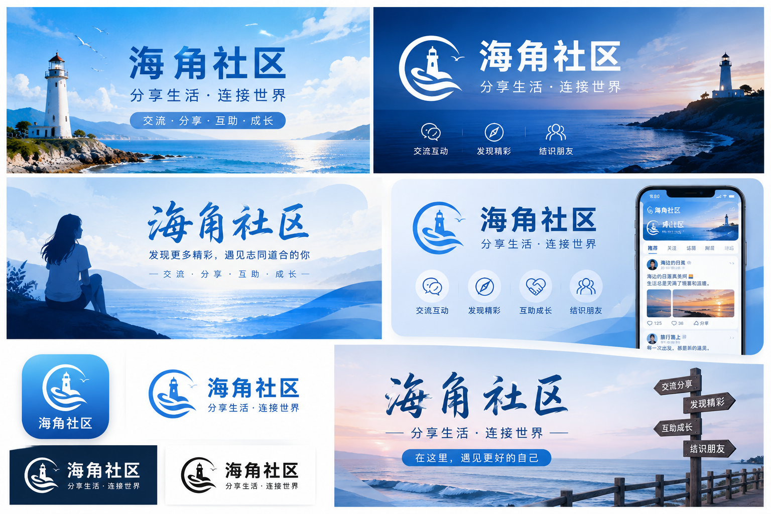 海角社区城市漫游与生活观察视觉